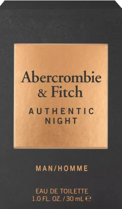 Abercrombie & FitchAuthentic Night Men Eau De Toilette 100 ml