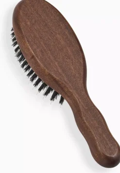 Acca Kappa Mini Oval Brush Kotibe´ Wood 100% Boar Bristles & Nylon Monofilament