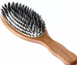 Acca Kappa Mini Oval Brush Kotibe´ Wood 100% Boar Bristles & Nylon Monofilament