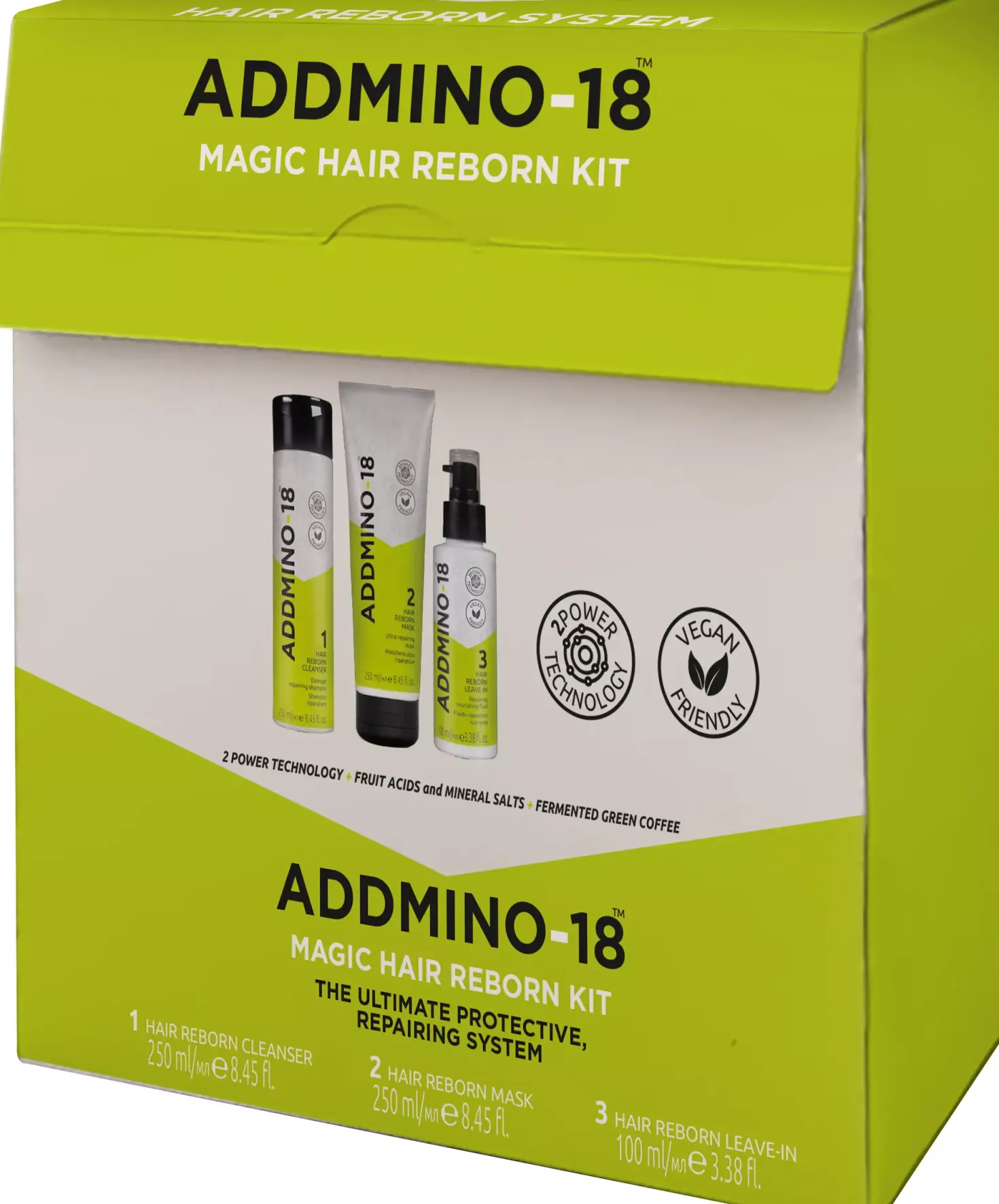 Addmino 18 Hair Reborn Retail Kit