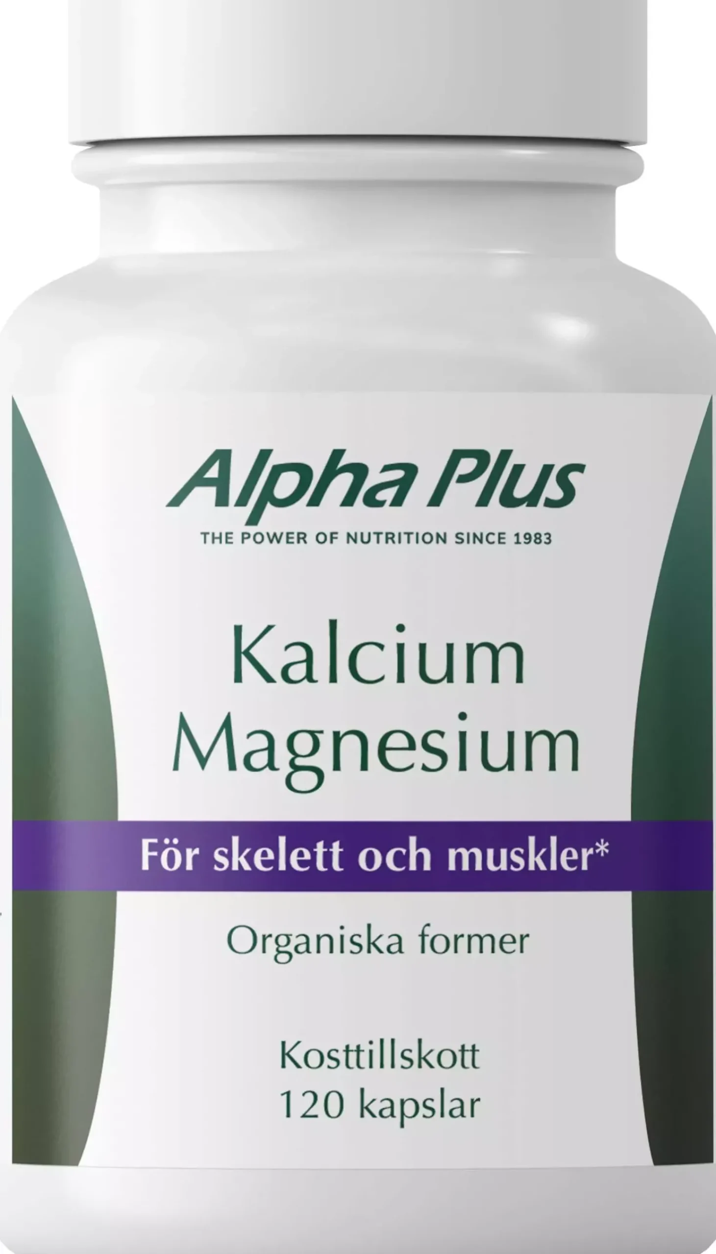 Alpha Plus Kalcium Magnesium 120 stk