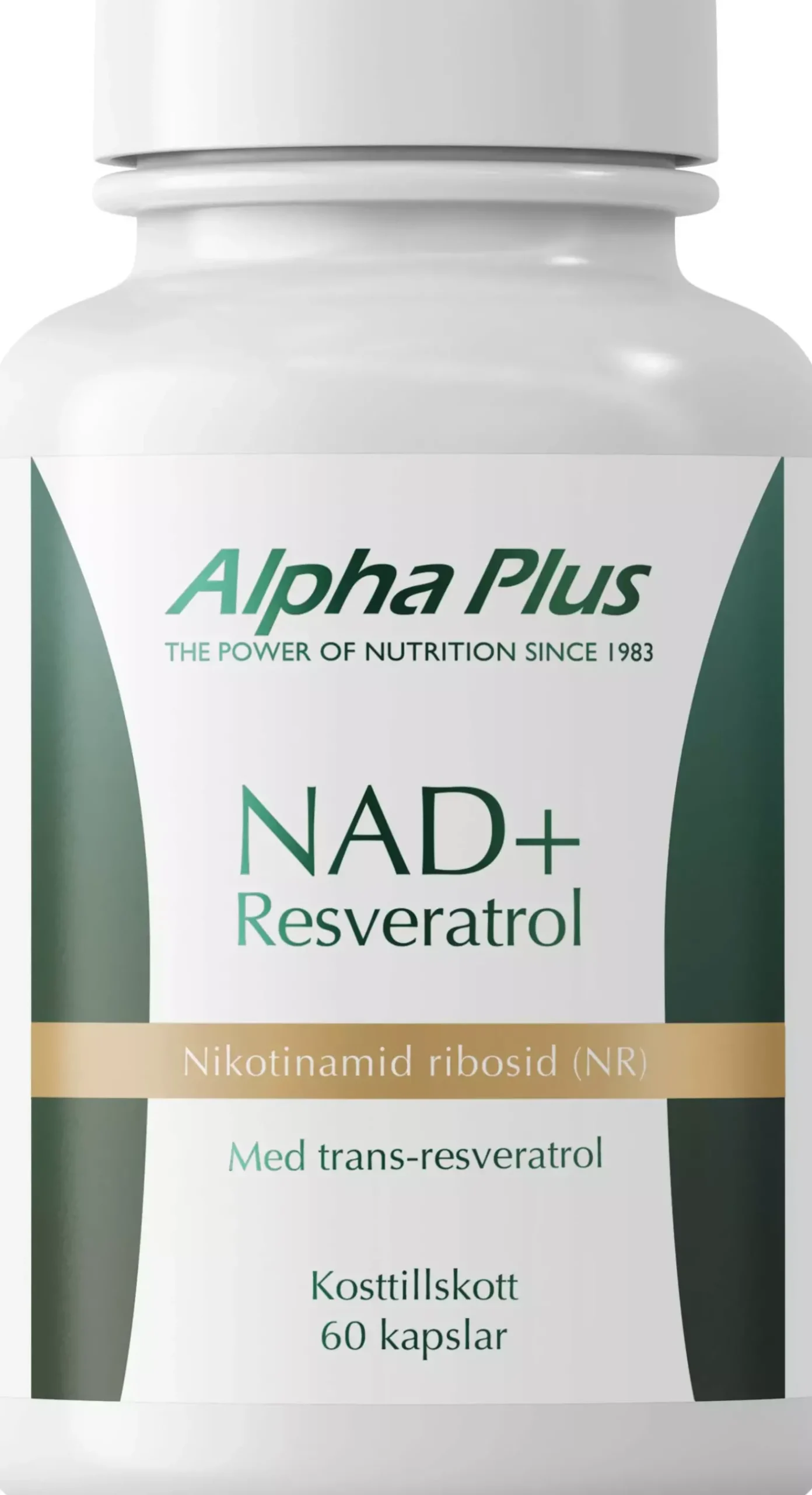 Alpha Plus NAD+ Resveratrol 60 stk
