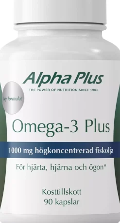 Alpha Plus Omega-3 Plus 90 stk
