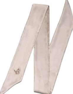 Amelie Soie Secrets de beauté Silk Scarf Greige