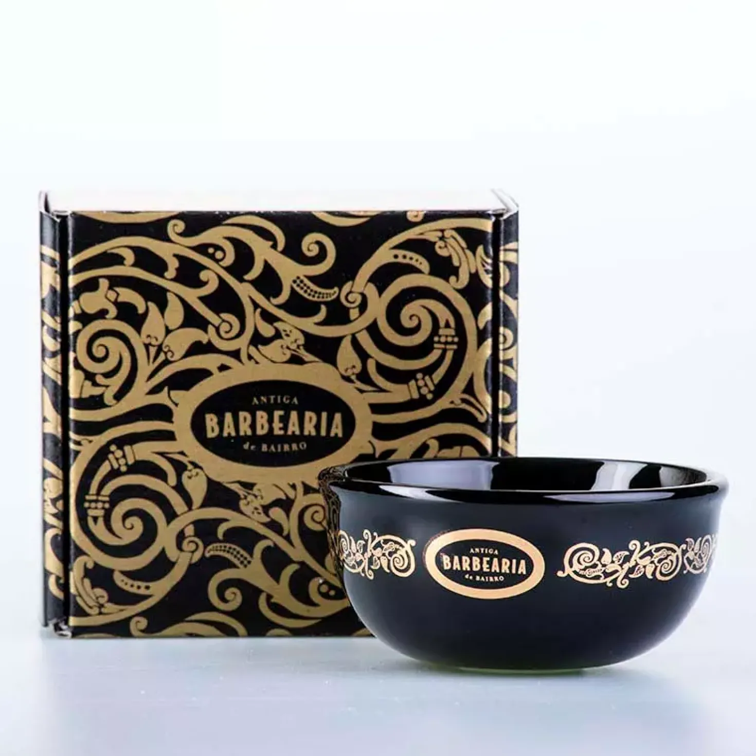 Antiga Barbearia de BairroPremium Porcelain Shaving Bowl