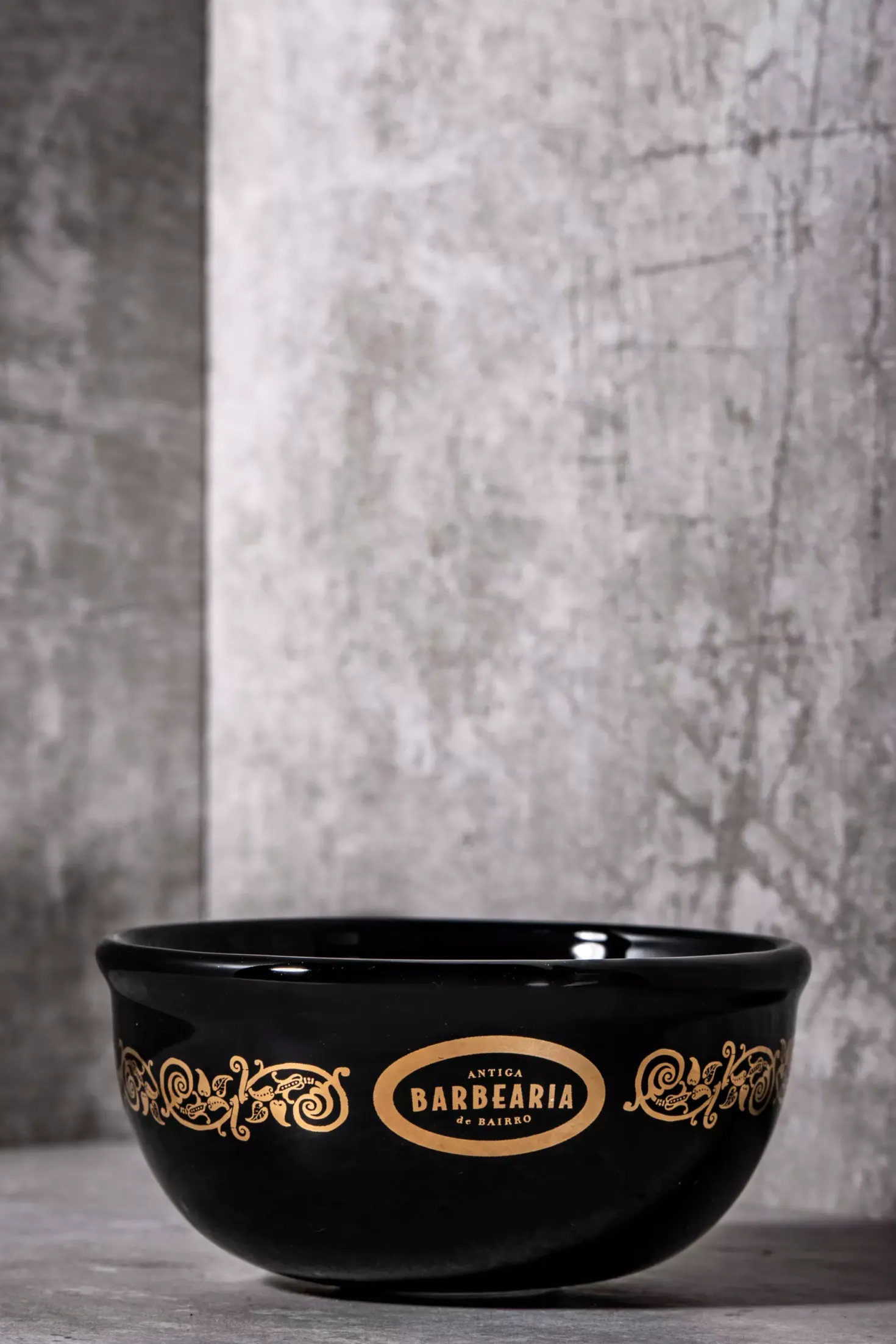 Antiga Barbearia de BairroPremium Porcelain Shaving Bowl
