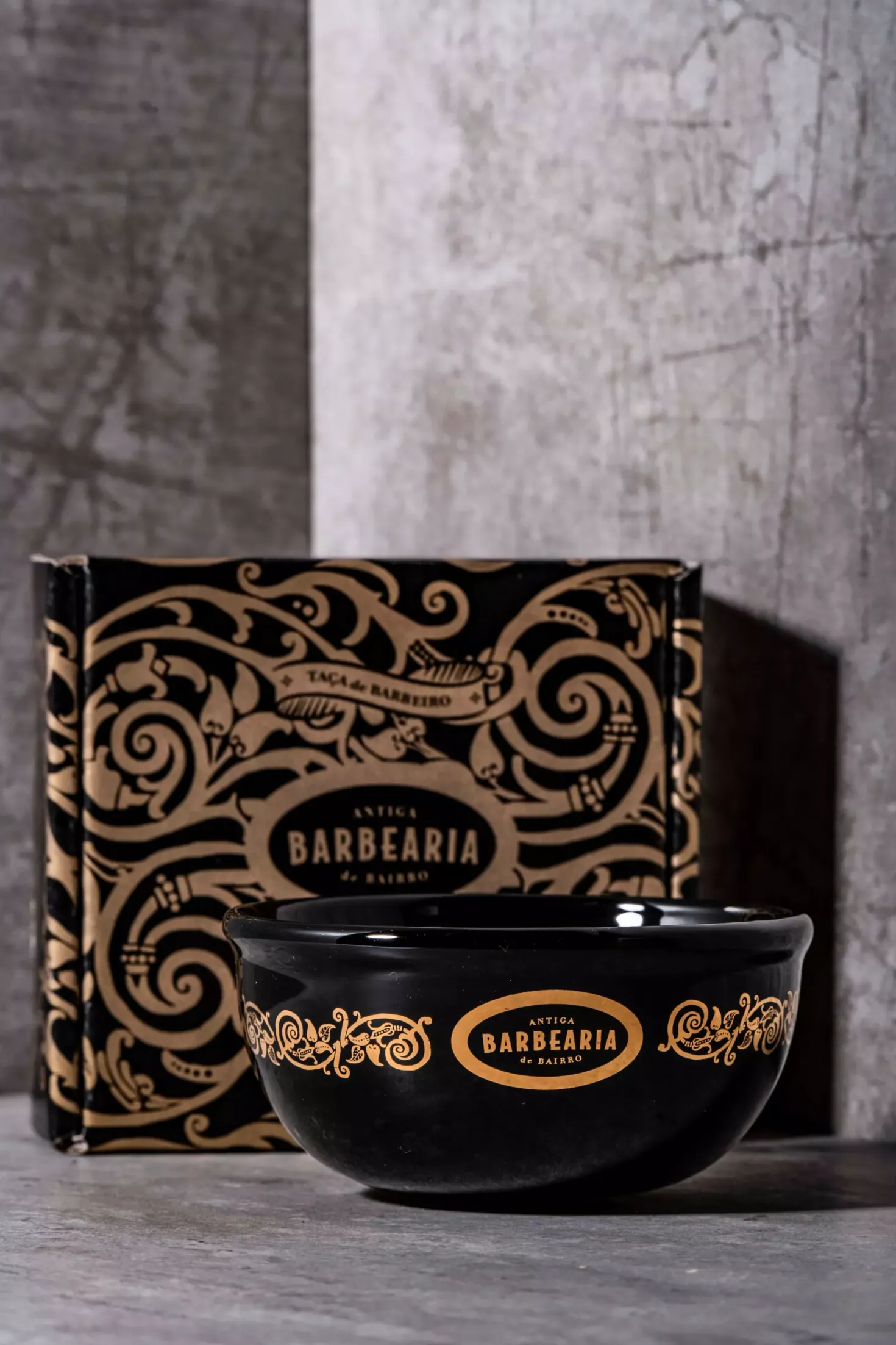 Antiga Barbearia de BairroPremium Porcelain Shaving Bowl