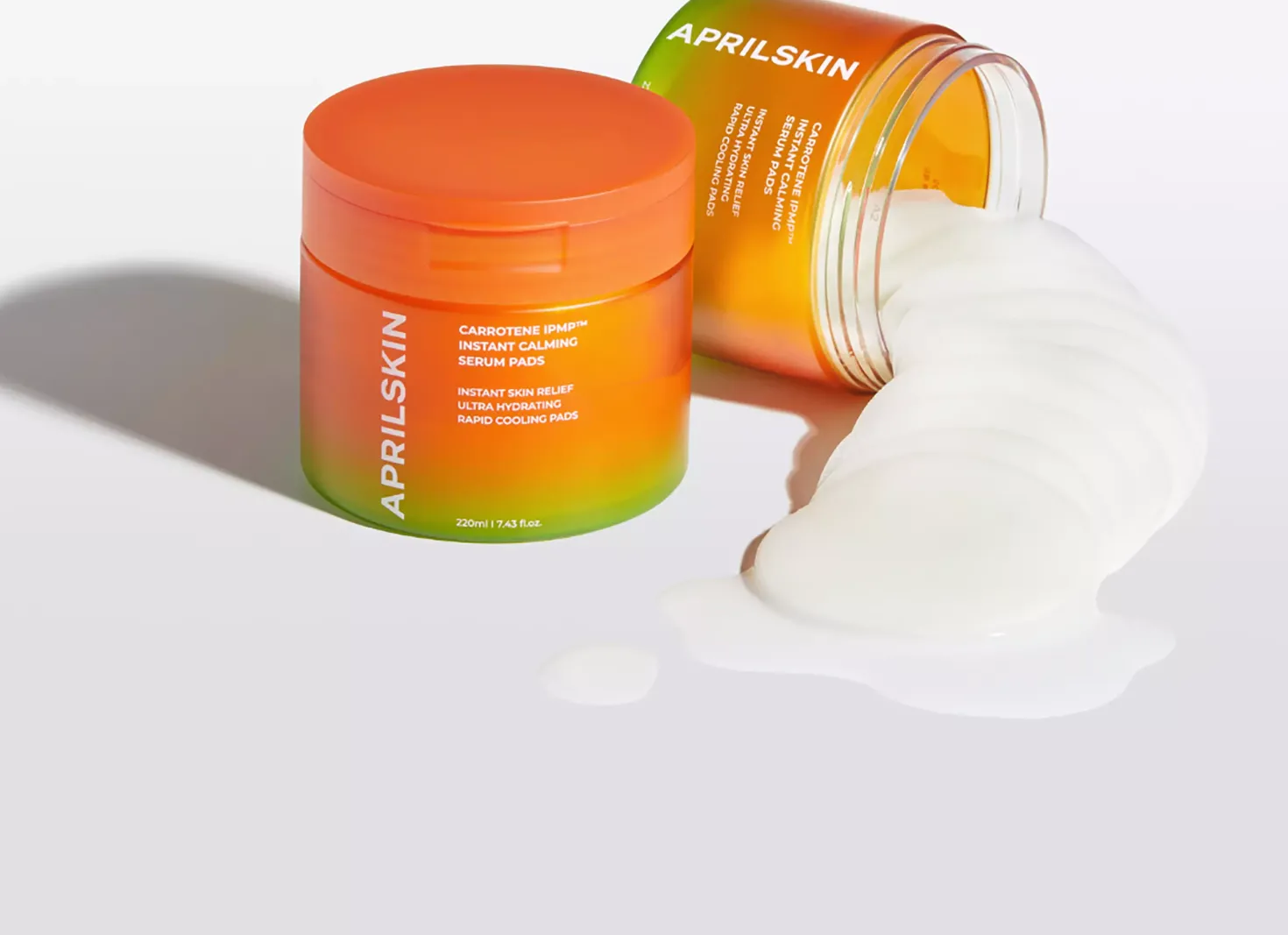 APRILSKIN Carrotene Ipmp Instant Calming Serum Pads 220 ml