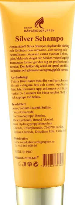Arganmidas No Yellow Silver schampo 300 ml