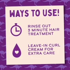 AussieBouncy Curls Deep Treatment 3 Minute Miracle 225 ml