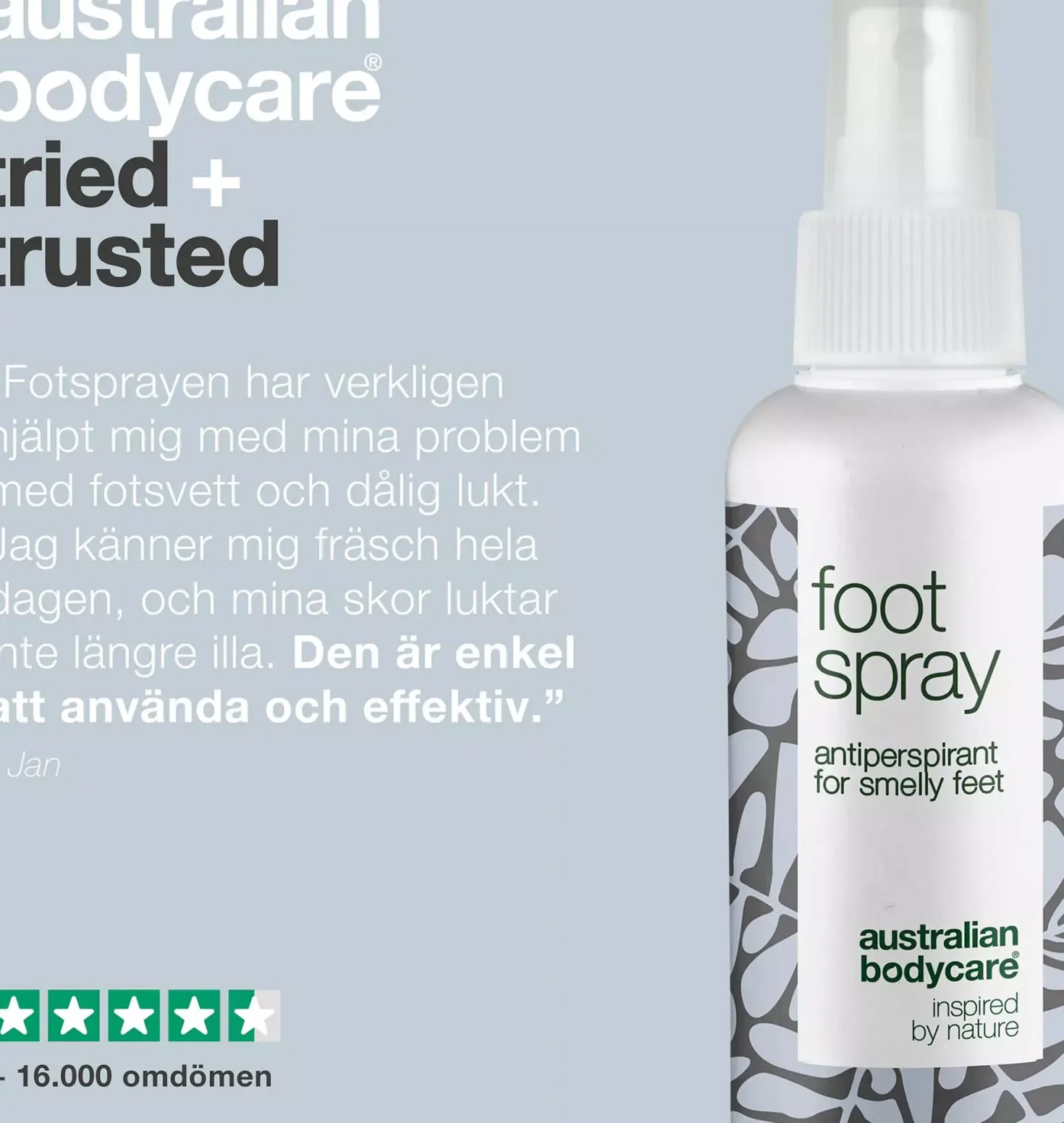 Australian Bodycare Foot Spray 150 ml