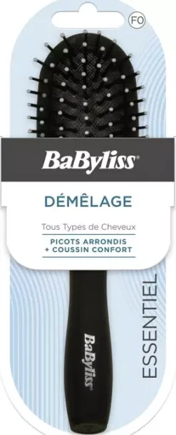 BaByliss Paris Accessories Midi Detangling Cushion Brush Black
