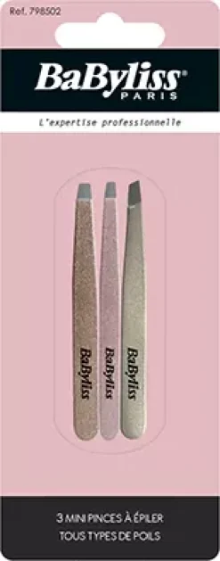 BaByliss Paris Accessories Mini Tweezers Fantasy 3 pcs