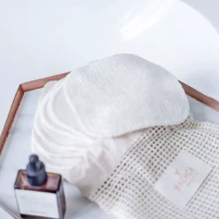BACHCA 7 reusable makeup remover pads + laundry bag