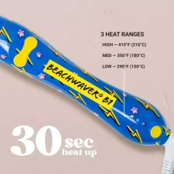 Beachwaver B1 Neon Electric Sky- 1 Inch Curling Iron