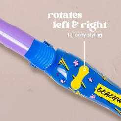 Beachwaver B1 Neon Electric Sky- 1 Inch Curling Iron