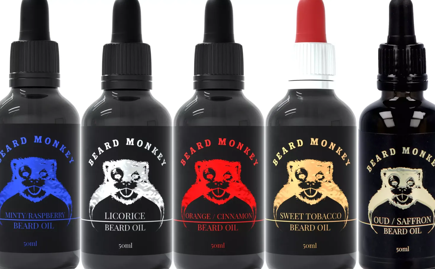 Beard Monkey Complete beard Oil Kit