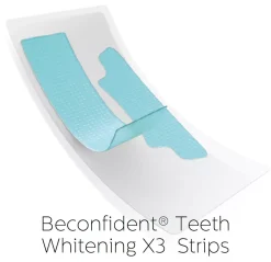 Beconfident Teeth Whitening X3 Strips, 10 days 20 strips