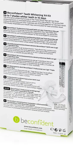 Beconfident Teeth Whitening X4 Kit 10 ml
