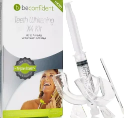 Beconfident Teeth Whitening X4 Kit 10 ml