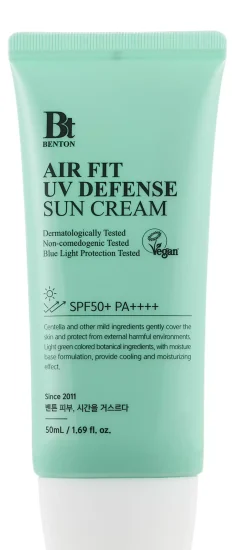 Benton Air Fit UV Defense Sun Cream Travel Size SPF50+ PA++++ 12 ml