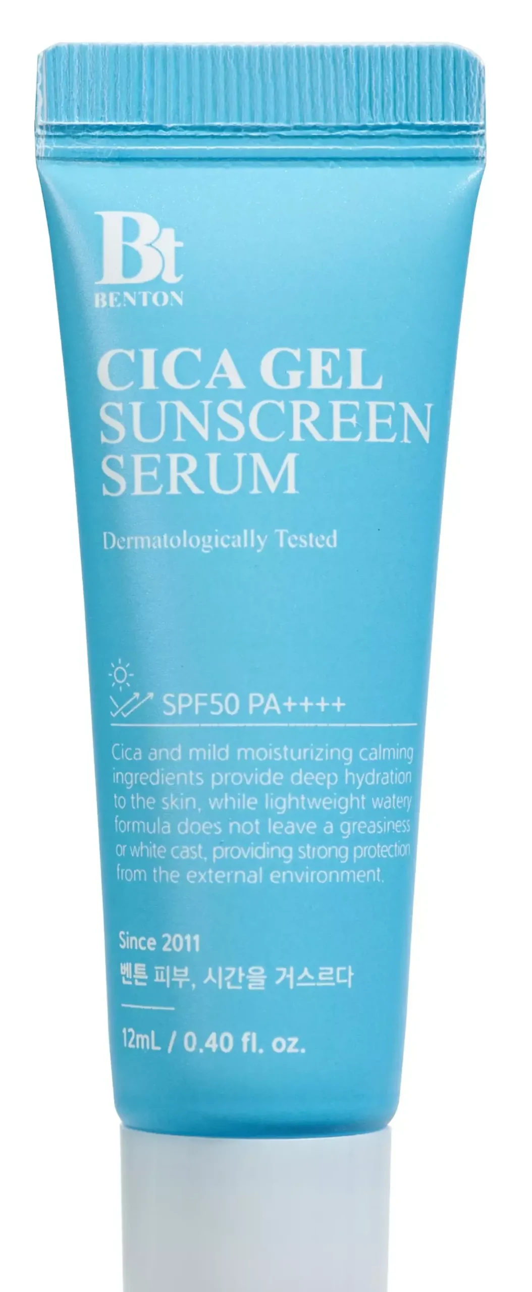 Benton Cica Gel Sunscreen Serum SPF50 PA++++ 50 ml