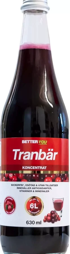 Better You Tranbärskoncentrat 630 ml