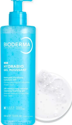 BiodermaHydrabio Gel Moussant 400 ml