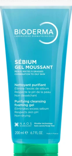 BiodermaSébium Gel Moussant 200 ml