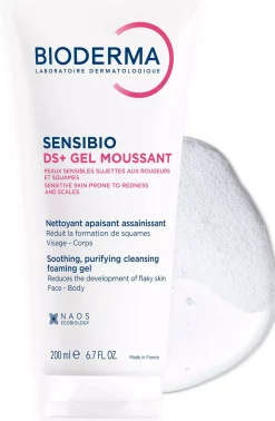 BiodermaSensibio DS+ Gel moussant 200 ml