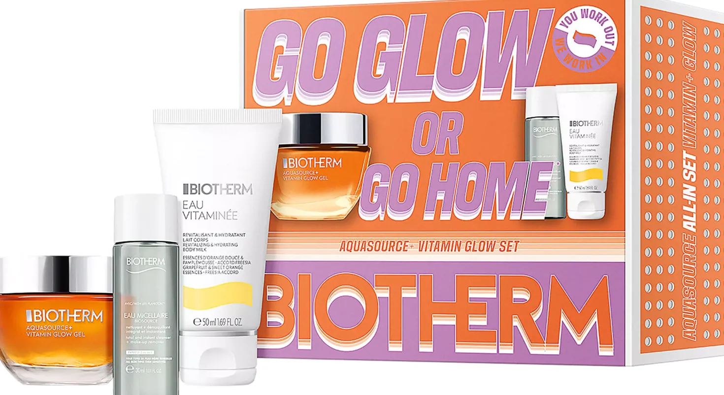 Biotherm Aquasource+ Vitamin Glow Set