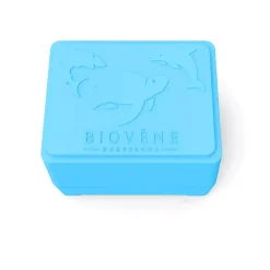 Biovène Universal Bamboo In-Shower Case for Storage & Travel Cloud White