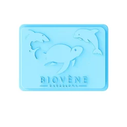 Biovène Universal Bamboo In-Shower Case for Storage & Travel Cloud White