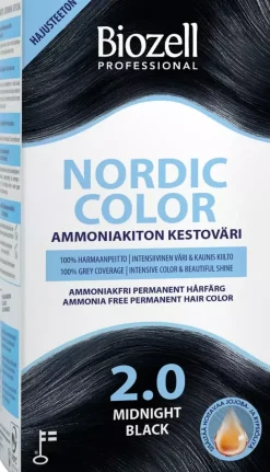 BiozellNordic Color Permanent Hair Color Warm chocolate 6.3