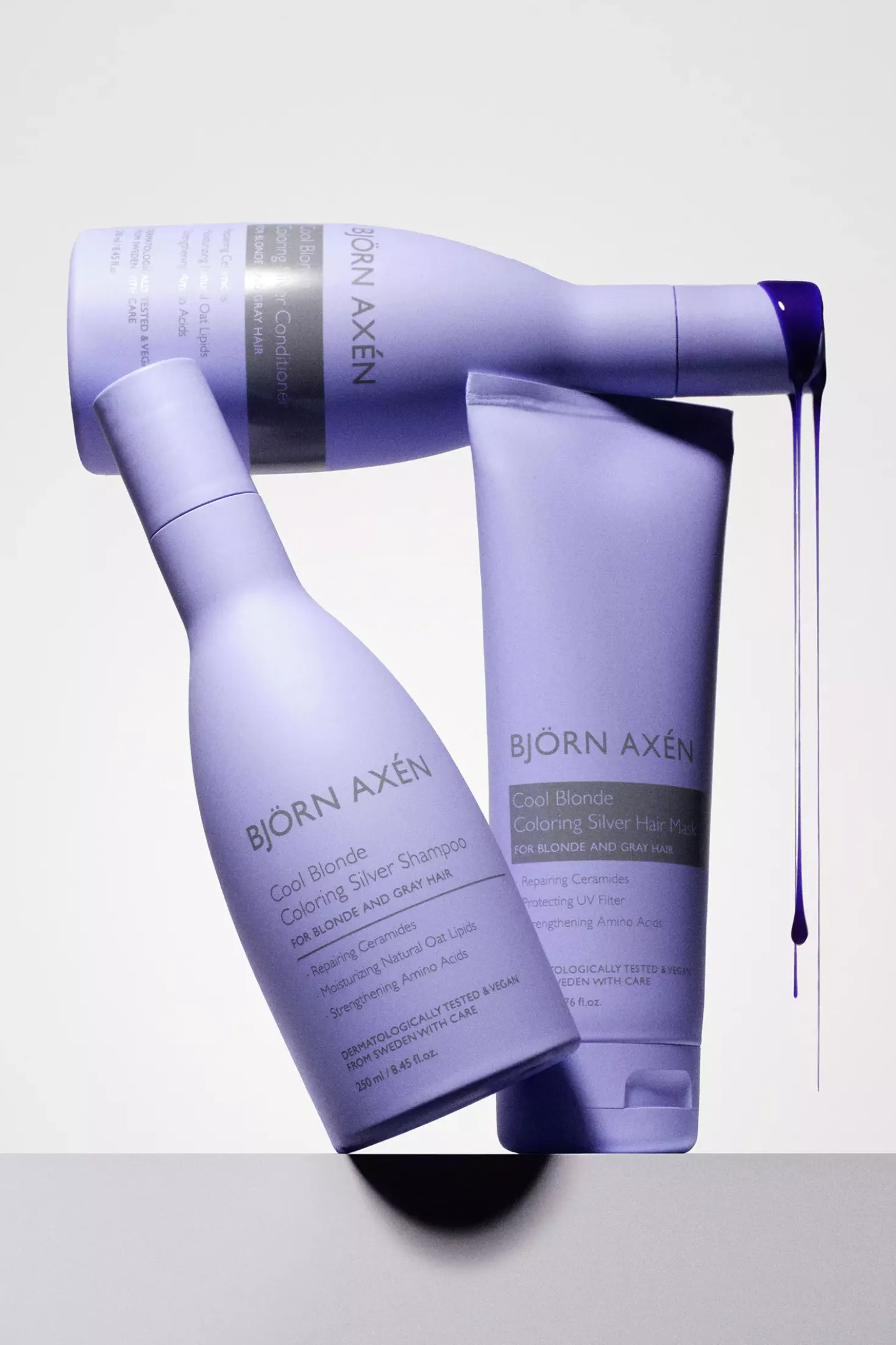 Björn AxénCool Blonde Coloring Silver Shampoo 750 ml