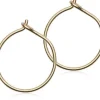 BlomdahlGolden Titanium Ear Ring 14 mm