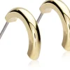 BlomdahlGolden Titanium Pendant Round Curved 15 mm