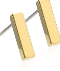 BlomdahlGolden Titanium Pendant Plain Straight 10 mm
