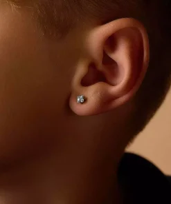 Blomdahl GT Tiffany Edge 5 mm CZ Aquamarine