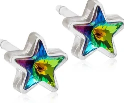 BlomdahlMedical Plastic Star 6 mm Green shimmer
