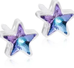 Blomdahl MP Star 6 mm, Lilac shimmer