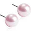 BlomdahlNatural Titanium Light Rose Pearl 8 mm