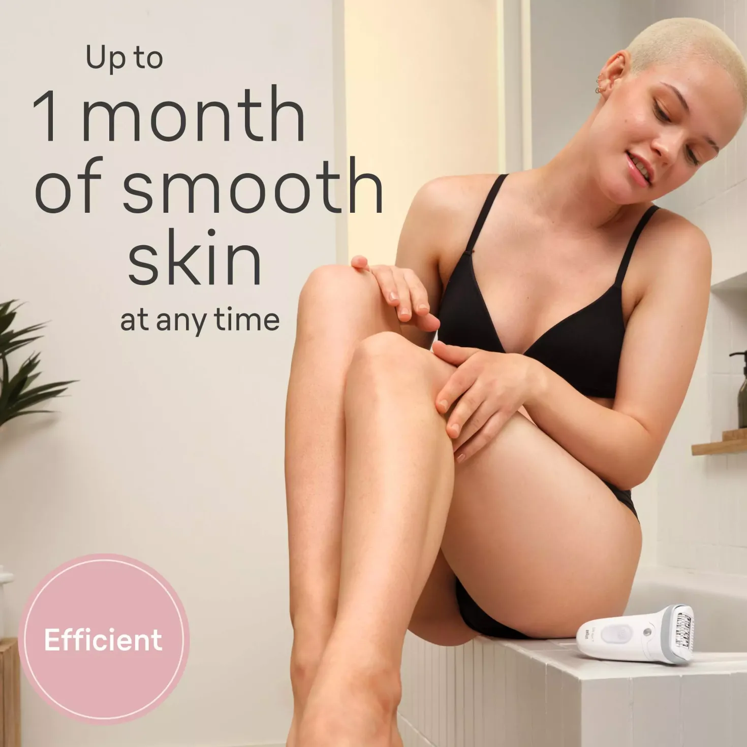 Braun Silk-épil 7 Epilator For Easy Hair Removal Lasting Smooth Skin 7-041