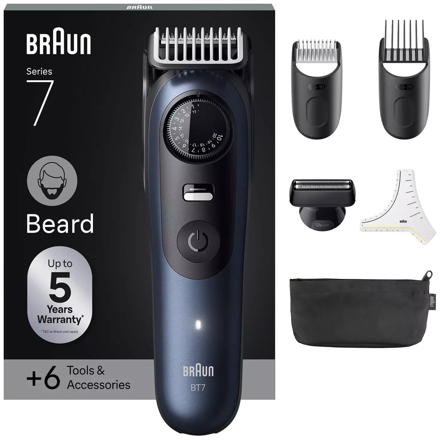 Braun Styler BT7520 Black Deep Blue