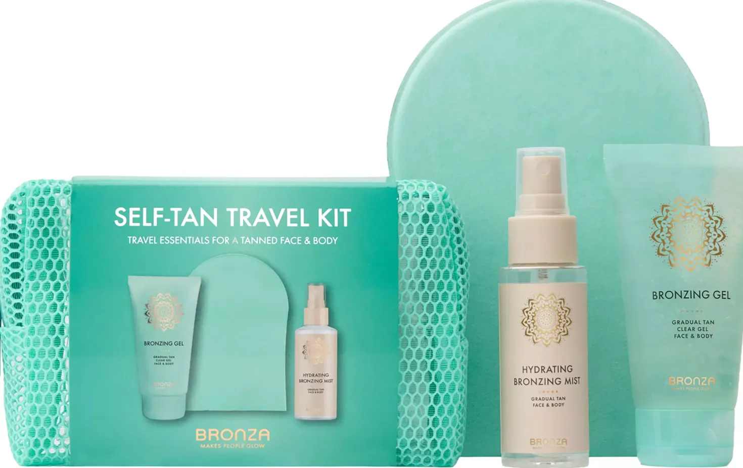 Bronza Self-tan Travel Kit 125 stk