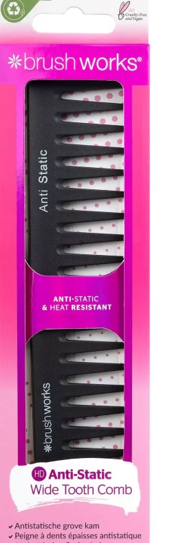 Brushworks Anti-Static Wide Tooth Comb