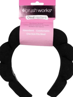 Brushworks Black Cloud Headband