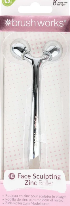 Brushworks Face Sculpting Zinc Roller