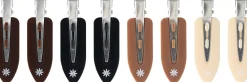 Brushworks Nude No Crease Hair Clips (Pack of 8)