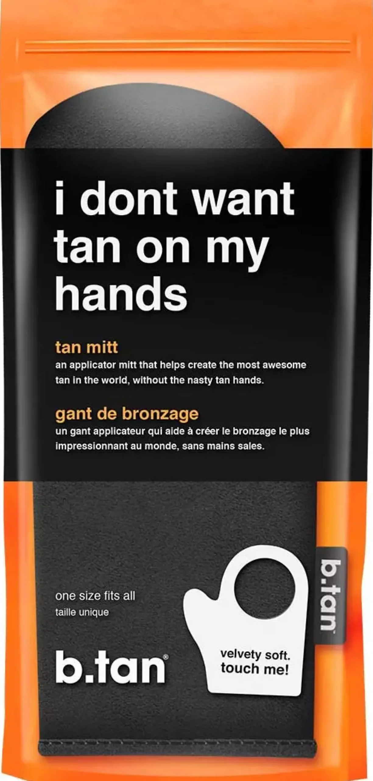 b.tan I Don't Want Tan On My Hands Tan Mitt